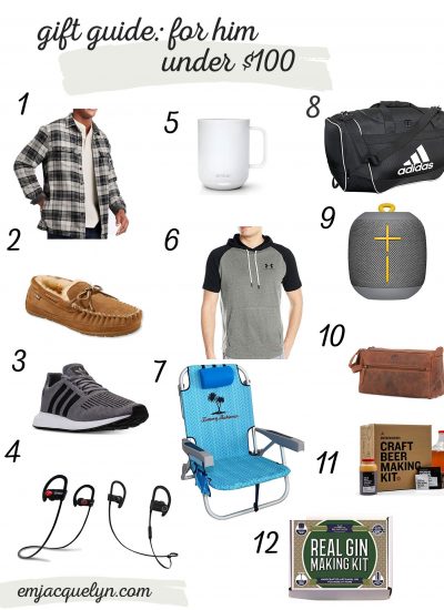 gift guide for him under $100