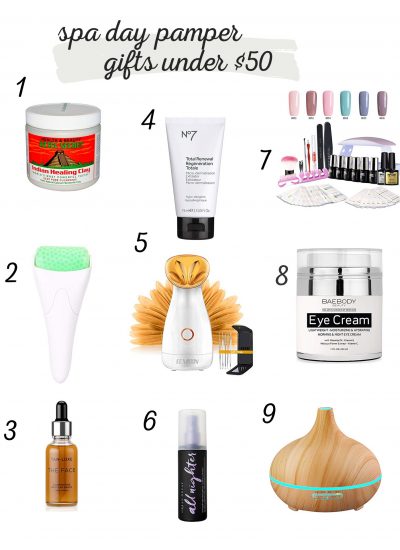 Spa Day Gift Ideas Under $50