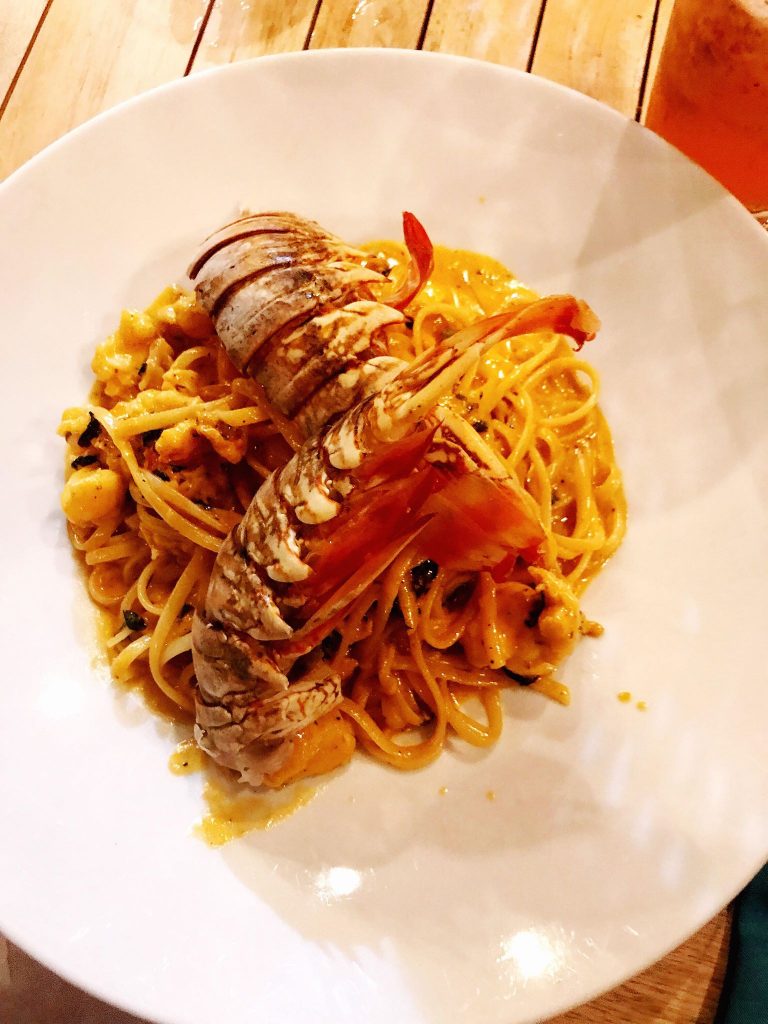 Matthew's Beachside Restaurant pasta Matthew's Beachside Restaurant pasta