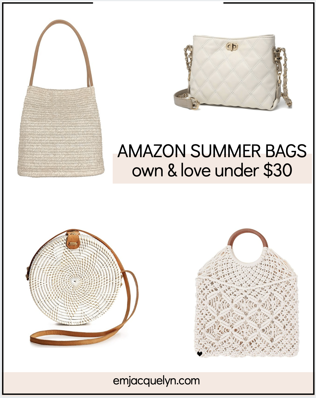 Favorite Amazon summer bags