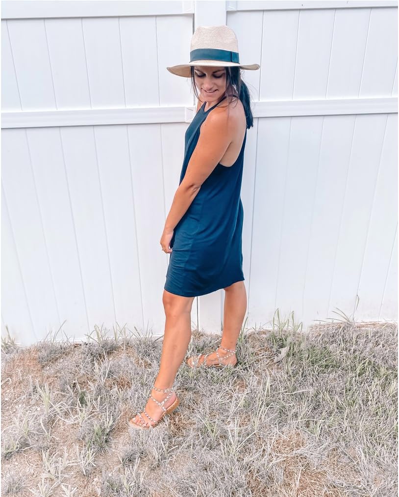 Wide Brim Straw Hat cream and black wide brim straw hat