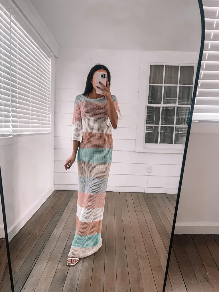 Colorful Cover-Up Dress two-piece colorful cover-up, perfect to wear to the beach