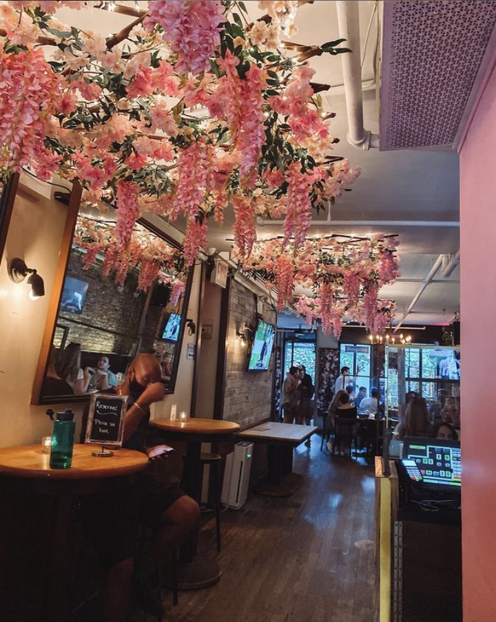 Indoor view of Loreley Beer Garden in NYC