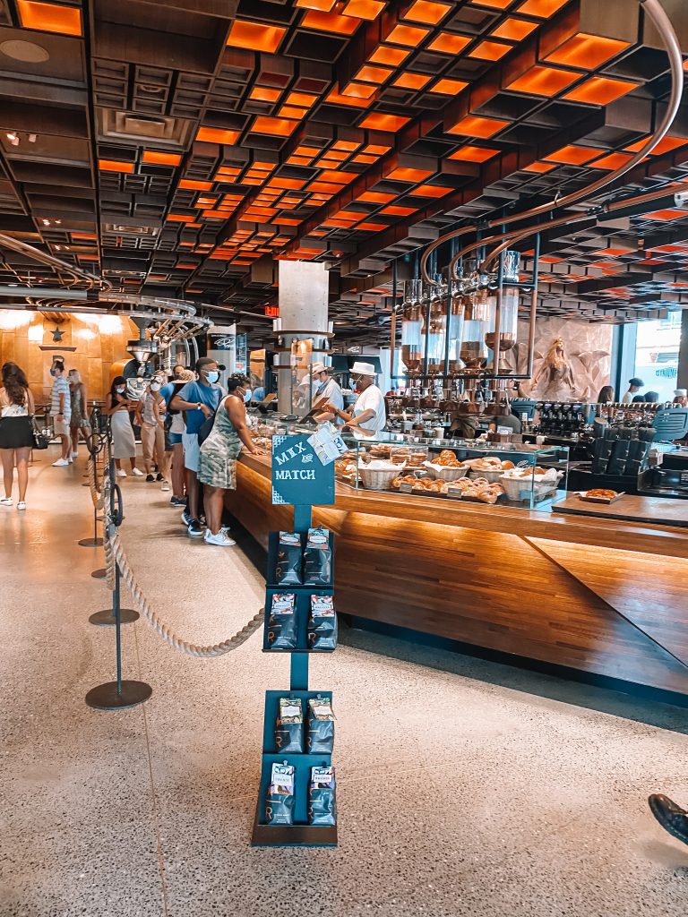 Things to do in NYC: Starbucks Reserve lobby in NYC