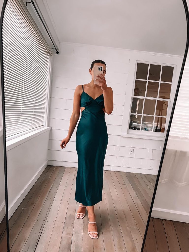 Summer Wedding guest cut out dress What to Wear to Summer Wedding