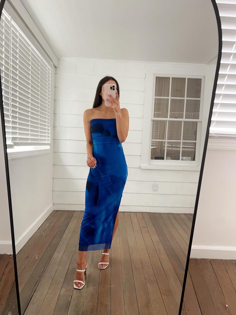 blue dress What to Wear to Summer Wedding