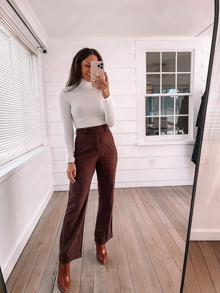 How to Style Brown Pants