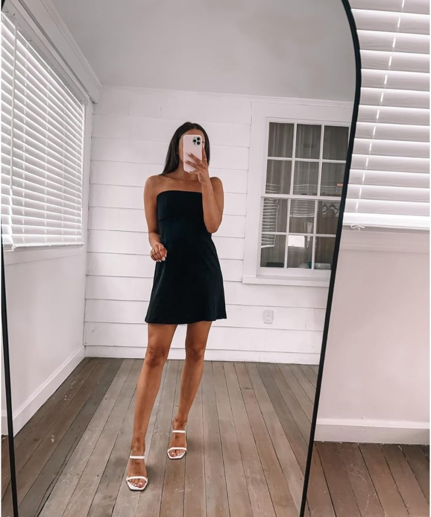 Strapless Mini Dress
