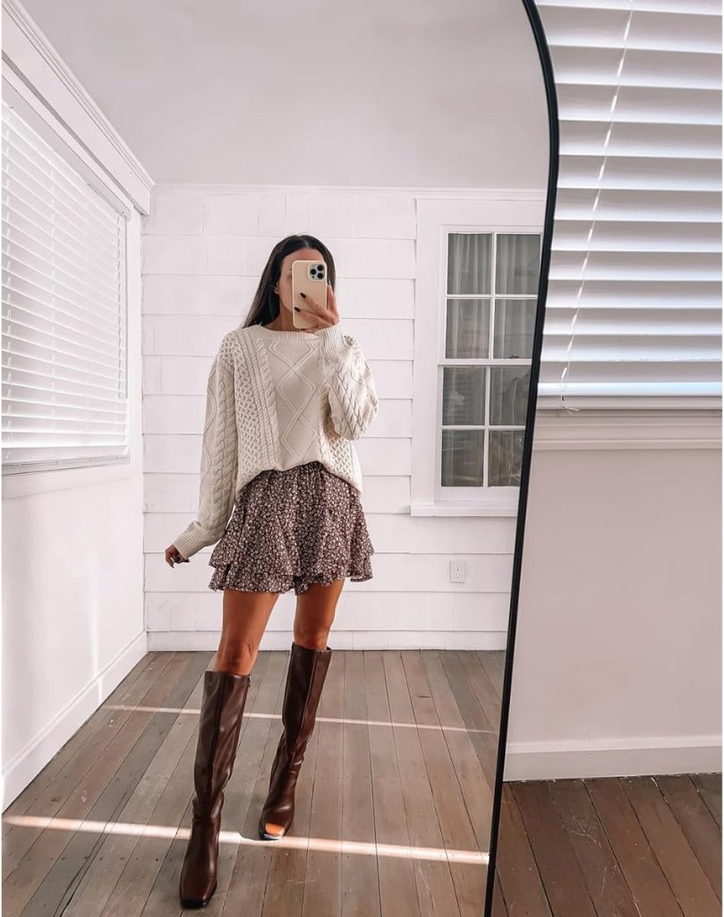 Cozy Knits with a Little Flair