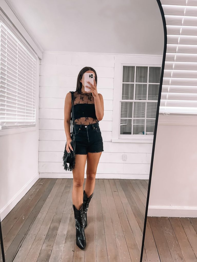 Sleeveless and Sheer