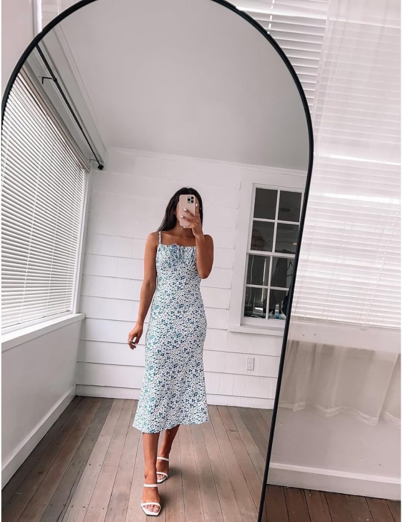 floral print dress Baby Shower Guest Outfits