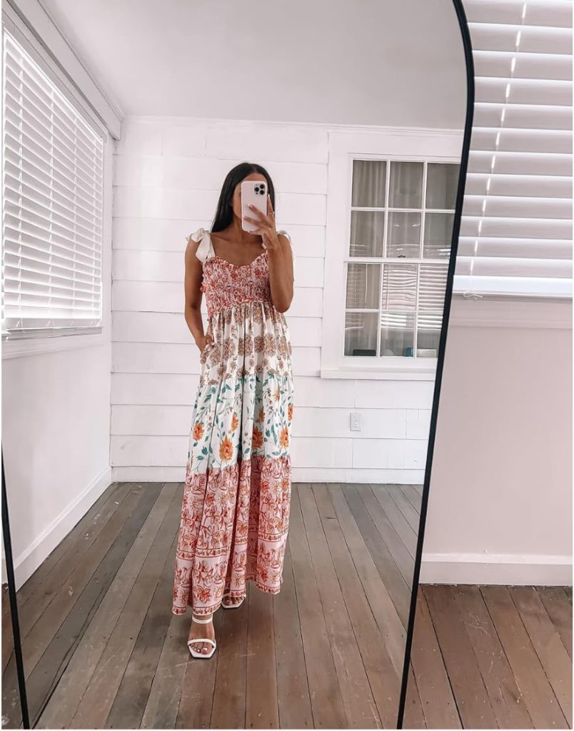 Floral Boho Maxi Dress Floral Boho Maxi Dress