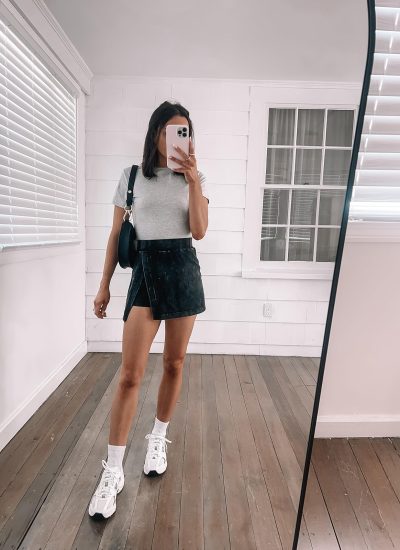 How to Style a Black Mini Skirt