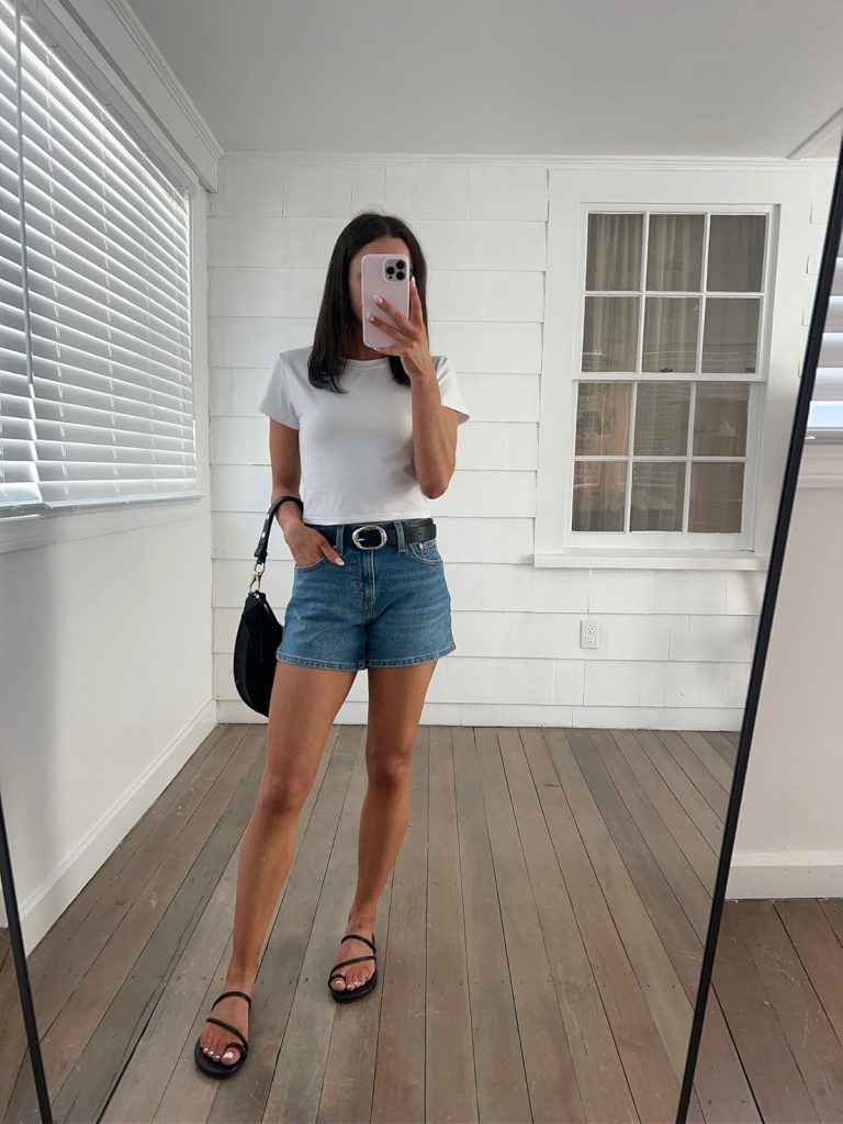 Cute Denim Shorts Outfits