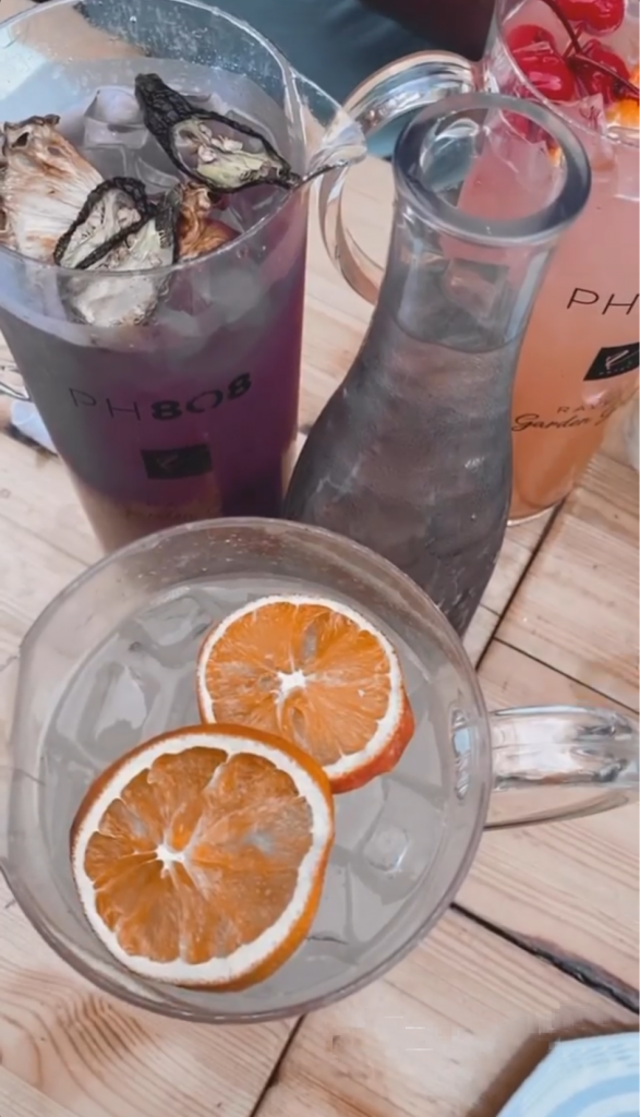 Things to do in NYC: picture of drink from Hotel Chantelle 
