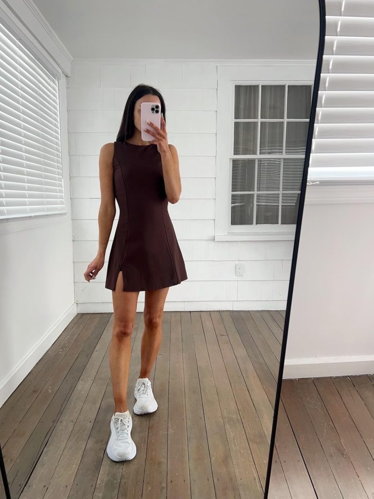 Crew Neck Tennis Dress Amazon Casual Spring and Summer Dresses and Skirts